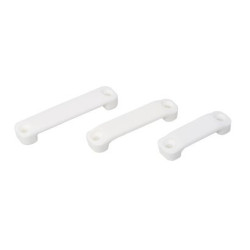 Gurtbrücke Nylon 61mm, für Gurt 40mm weiß 100St.