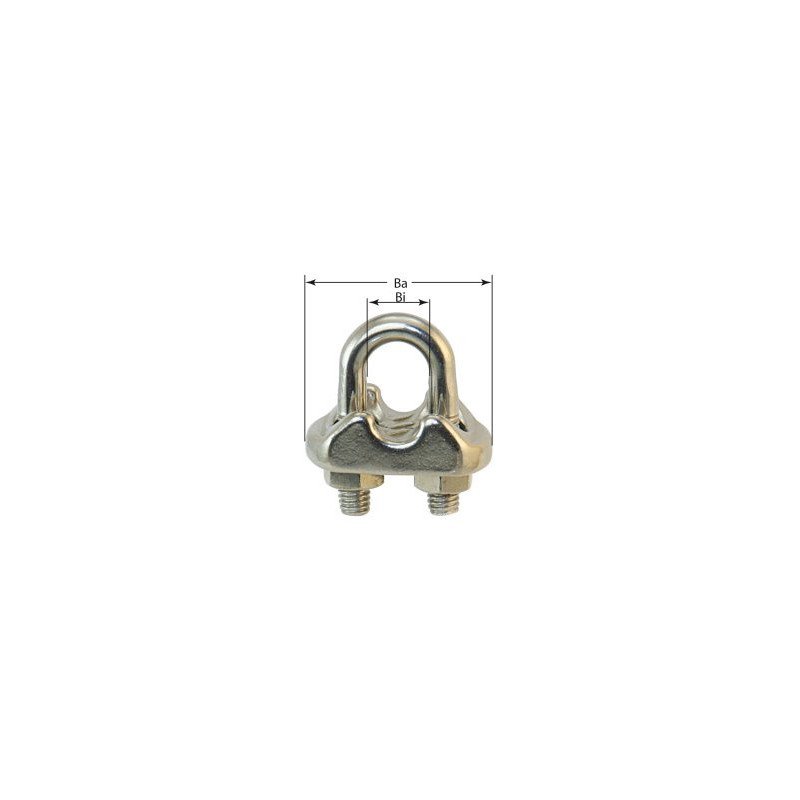 Bügelseilklemme A4 3mm 10St.
