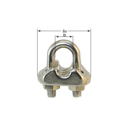 Bügelseilklemme A4 3mm 10St.