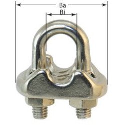 Bügelseilklemme A4 4mm 10St.