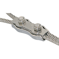 Duplex Drahtseilklemme A4 2mm 10St.