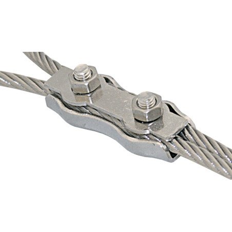 Duplex Drahtseilklemme A4 2mm 10St.