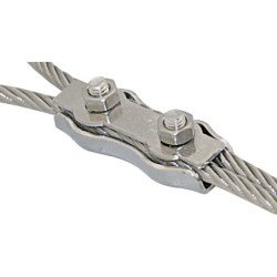 Duplex Drahtseilklemme A4 8mm 10St.