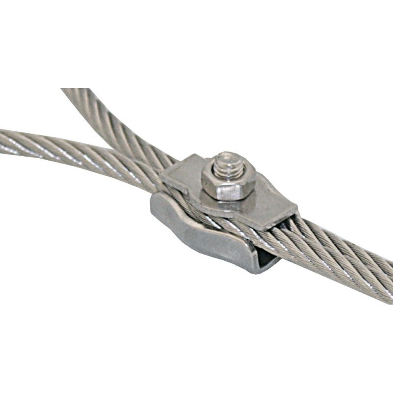 Drahtseilklemme Simplex A4 3mm 10St.
