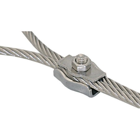 Drahtseilklemme Simplex A4 3mm 10St.
