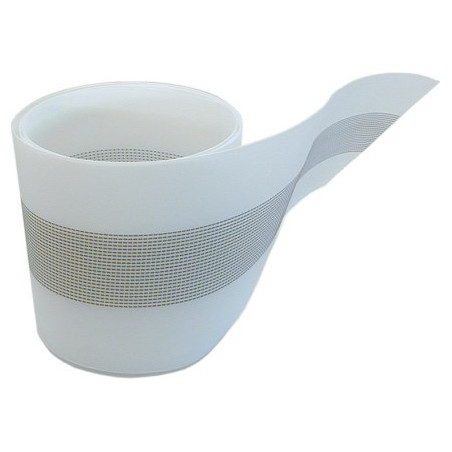 Vorliekstreifen mit PTFE 125mm 340g/qm weiß 10m