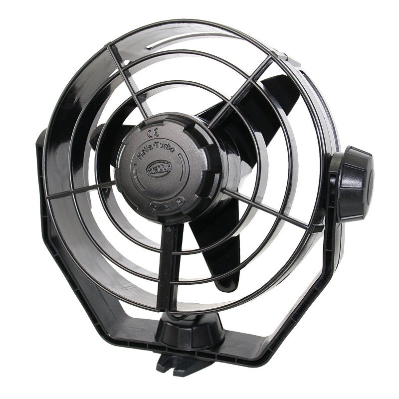 HELLA Ventilator Turbo 2-stufig 24V 6,5W 150mm schwarz