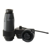 HELLA Steckverbinder mit Lötanschluss 12V 10A 7-polig