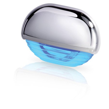 HELLA LED-Stufenleuchte Easy Fit Kunststoff/Cr 12/24V blaues Licht