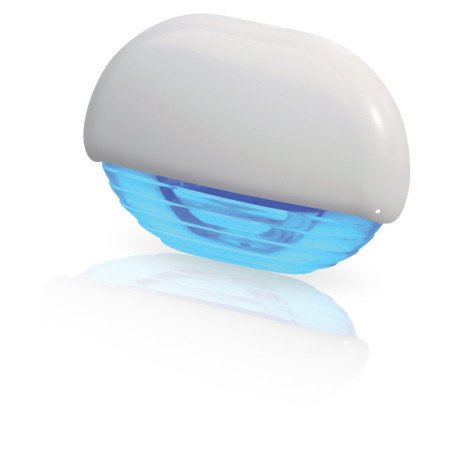 HELLA LED-Stufenleuchte Easy Fit Kunststoff 12/24V blaues Licht, weiß