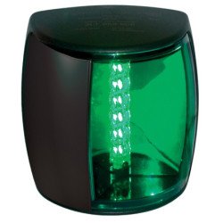 HELLA Positionsleuchte NaviLED Pro Acryl Steuerbord grün, 2,5m schwarz