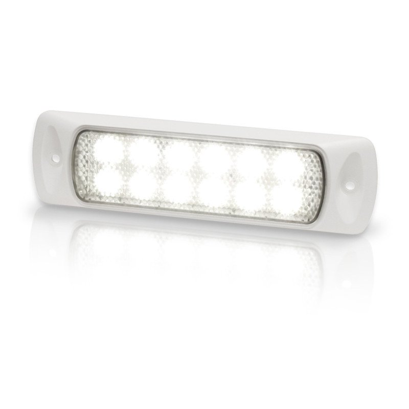 HELLA LED-Einbau-Deckscheinwerfer Sea Hawk 12/24V 3W breit strahlend, weiß