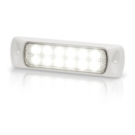 HELLA LED-Einbau-Deckscheinwerfer Sea Hawk 12/24V 3W breit strahlend, weiß