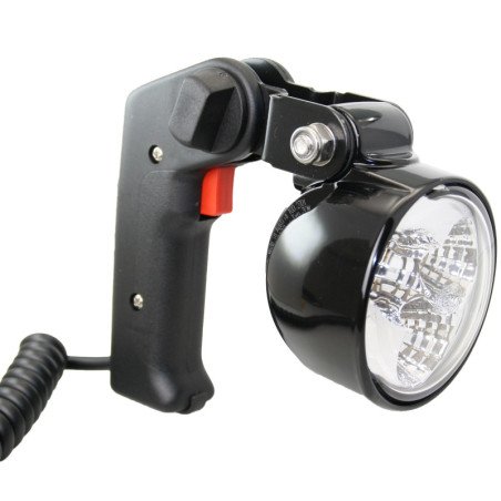 HELLA LED-Hand-Suchscheinwerfer 12/24V 30W breit strahlend, schwarz