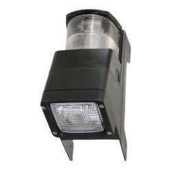 HELLA Positionsleuchte Serie 8504 12V Toplicht weiß mit Deckstrahler schwrz