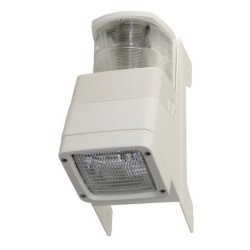 HELLA Positionsleuchte Serie 8504 12V Toplicht weiß mit Deckstrahler, weiß
