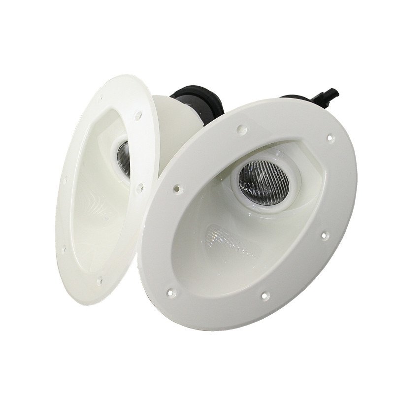 HELLA Einbau-Bugstrahler 12V 55W weiß Paar