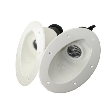 HELLA Einbau-Bugstrahler 12V 55W weiß Paar