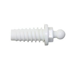 CAF-COMPO Zapfen für Loxx mit Blechschr. 16mm TX30 weiß 100St.