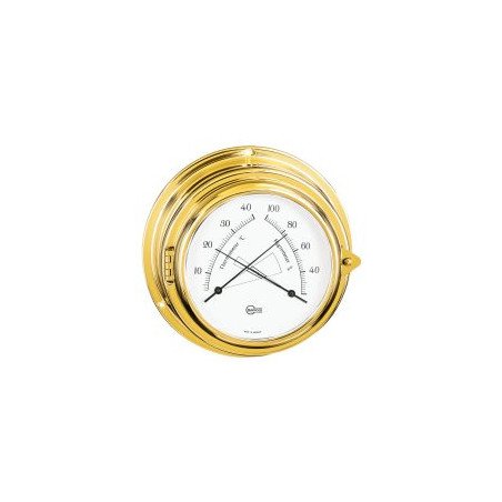 BARIGO Bullaugen-Barometer Yacht Ms Skala 100mm, 150x70mm