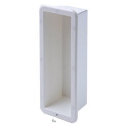 Wandeinbaukasten/Schwalbennest Kunststoff 370x120x110mm weiß