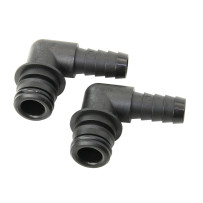 FLOJET ½“ Schlauchanschluß 90° EPDM VP 2 St.