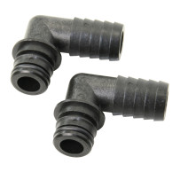 FLOJET ¾“ Schlauchanschluß 90° EPDM VP 2 St.