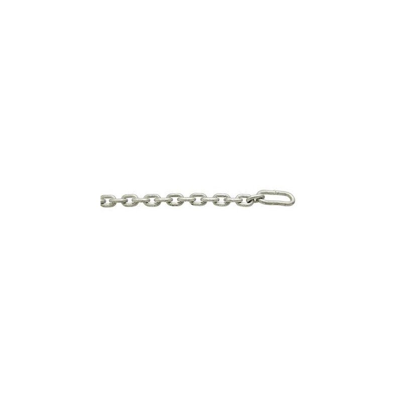 Kette, kurzgliedrig DIN766 verzinkt 6mm 5m mit 2 Endgliedern
