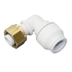 JOHN GUEST Speedfit 15 Winkel 90° mit Überwurfmutter 1/2' 2St. SB-Pack