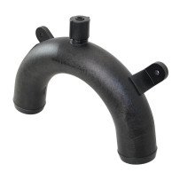 JABSCO Schwanenhalsventil Kunststoff für Schlauch 38mm schwarz