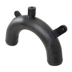 JABSCO Schwanenhalsventil Kunststoff für Schlauch 25mm schwarz