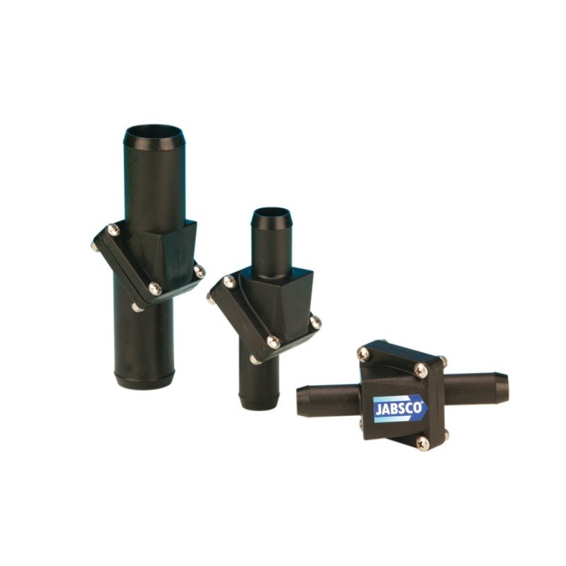 JABSCO Rückschlagventil mit Nitril-Dichtung für Schlauch 19mm