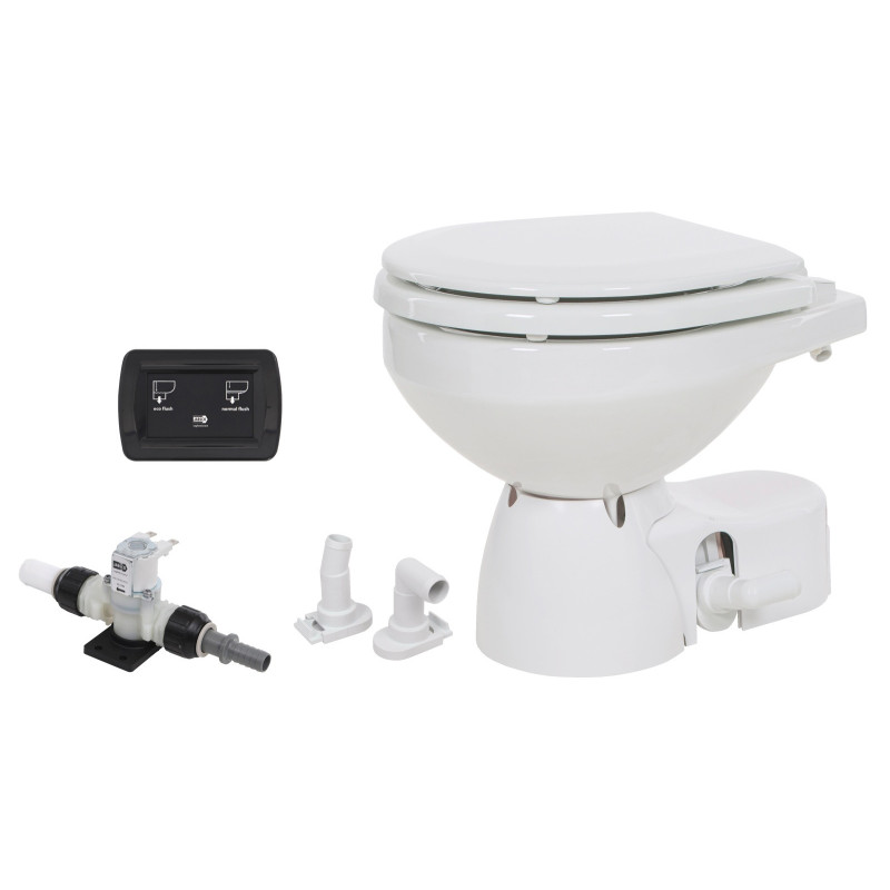 JABSCO Toilette Quiet Flush E2 kleines Becken 12V Magnetventil HS