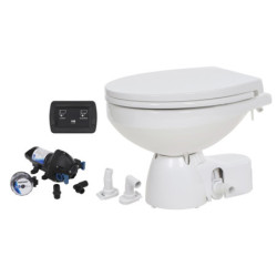 JABSCO Toilette Quiet Flush E2 Standardgröße 12V, Spülpumpe, Soft-Close
