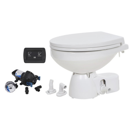 JABSCO Toilette Quiet Flush E2 Standardgröße 12V, Spülpumpe, Soft-Close