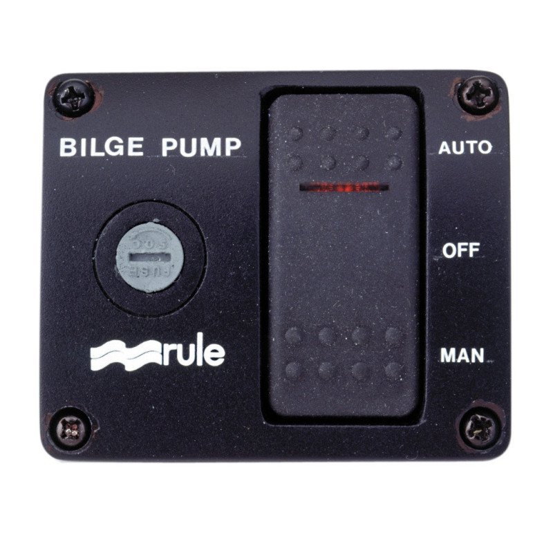 RULE Bedienungspanel für Lenzpumpe 76x63mm