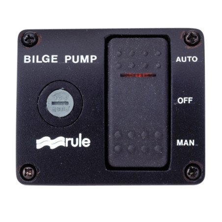 RULE Bedienungspanel für Lenzpumpe 76x63mm