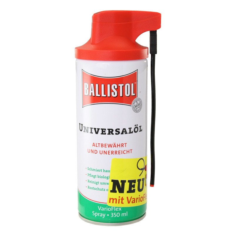 BALLISTOL Universal-Öl Spray mit Varioflex Sprühschlauch 350ml