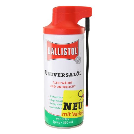 BALLISTOL Universal-Öl Spray mit Varioflex Sprühschlauch 350ml