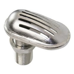 Borddurchbruch AISI316 mit Sieb   1'