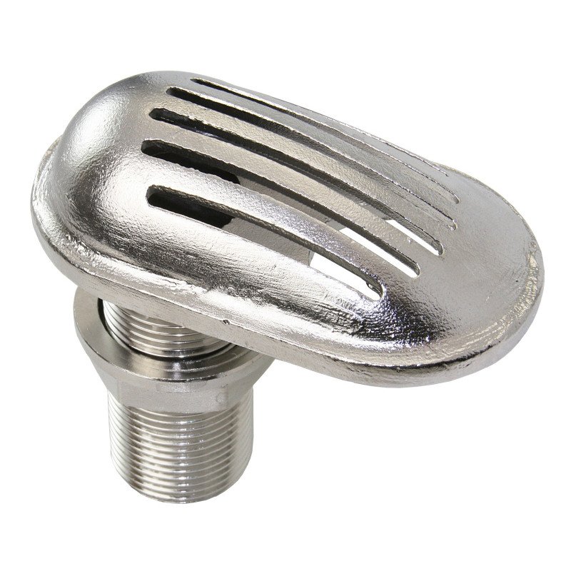 Borddurchbruch AISI316 mit Sieb   1'