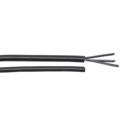 Stromkabel Dreiadrig OZ-600 Cu/PVC feinstdrähtig 3x1,5qmm schwarz