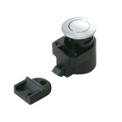 LAMP Druckknopfschnäpper mit Rosette DPL-SQ-CR ABS/Zn quadratisch, chrom