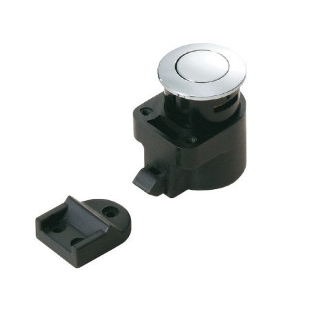 LAMP Druckknopfschnäpper mit Rosette DPL-SQ-CR ABS/Zn quadratisch, chrom