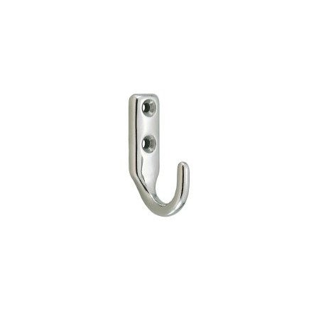Edelstahlhaken EL   32mm  poliert
