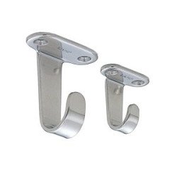 Haken Typ HJ Edelstahl gebürstet             33mm