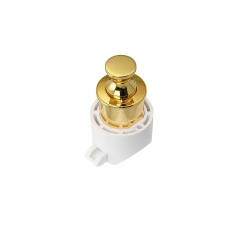 LAMP Druckknopfschnäpper PKL-08/GA Zn für Türen 15-30mm, gold