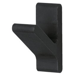LAMP Haken mit Silikonüberzug schwarz