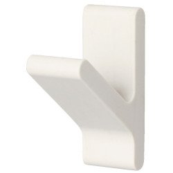 LAMP Haken mit Silikonüberzug grau-weiß