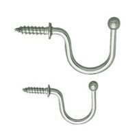 Edelstahlhaken TF   30mm          10-Stück-Packung